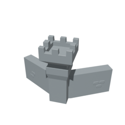 Wall Hex Corner A